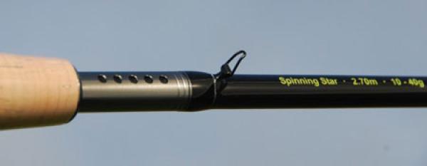 Spinnrute SPINNING STAR aus 30 und 40 T Carbon, Generation 2, Länge: 2,70 Meter, empfohlenes Wurfgewicht: 5 - 20 g von Lucky Lures